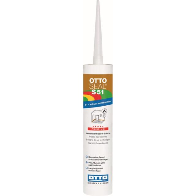 Otto Seal Gulvfuge/Silikone S51 C5128 - Kiefer - 310 ml