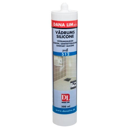 Dana Vådrumssilicone Lys Beige - 300 ml