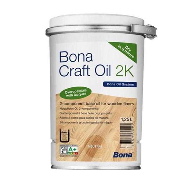 Bona Craft Oil 2K Light Grey 1,25 L