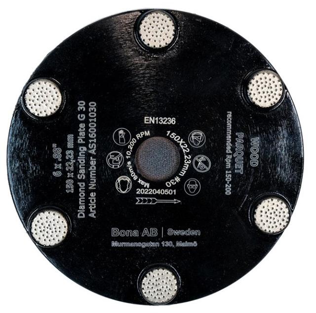 Bona Diamond Plate 150mm G30