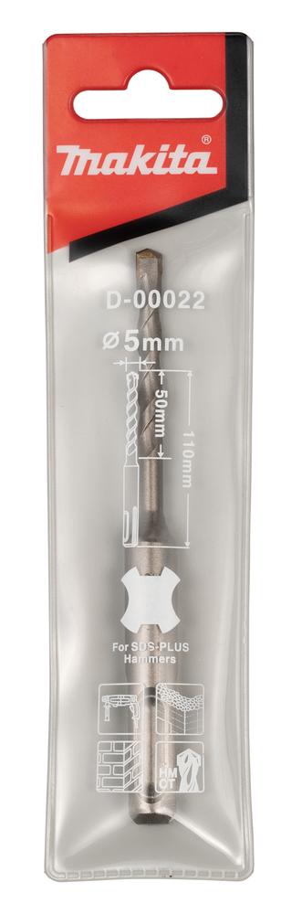 Makita Standard bor - 5mm x 110mm