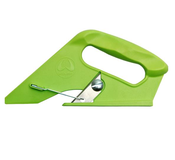 Wolff Tæppeskærer Grøn