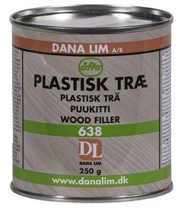Plastisk træ natur - 250gr.