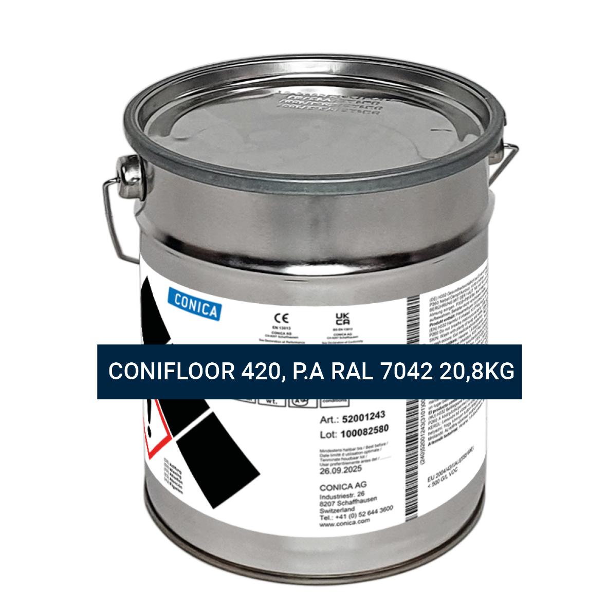 CONICA - CONIFLOOR 420, P.A RAL 7042 20,8KG