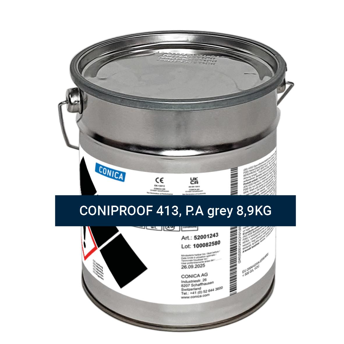 CONICA - CONIPROOF 413, P.A grey 8,9KG