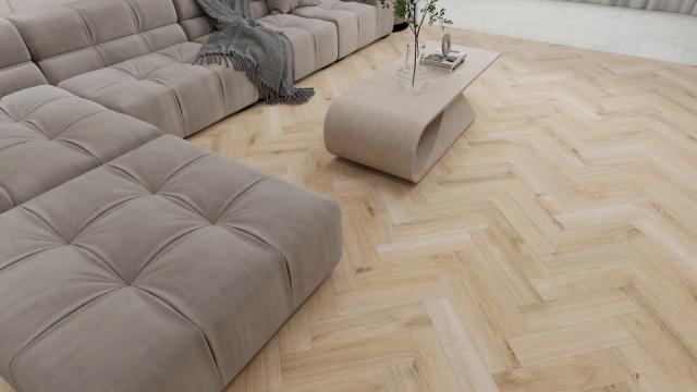 Glue Down Herringbone 18200 European Oak Ultra Mat