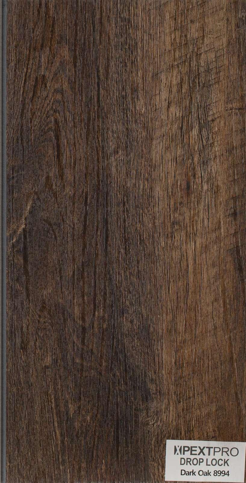 XpertPro Drop Click 1,35m2 pk Herringbone Dark Oak Mønster