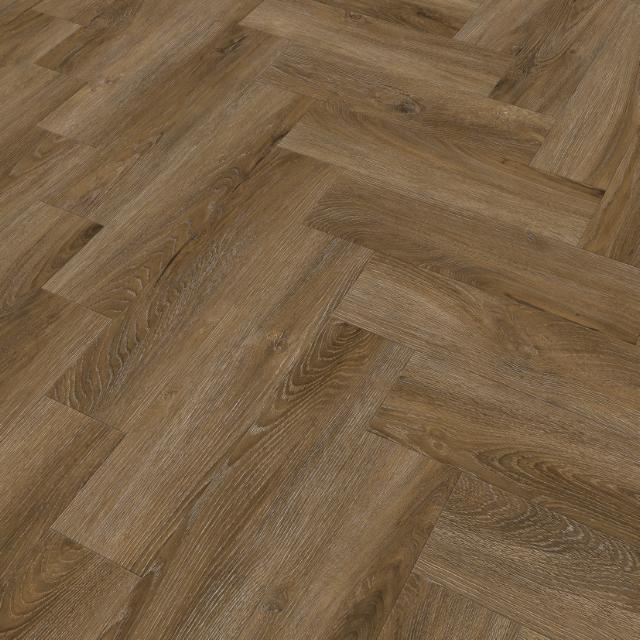 Glue Down Herringbone 9400 Brown Oak Ultra Mat