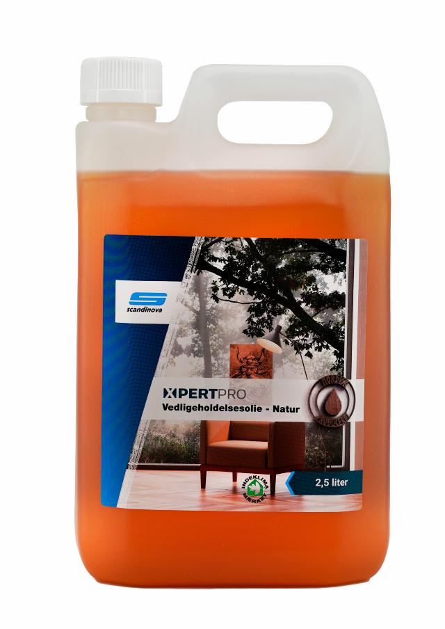 XpertPro Vedligeholdelsesolie Natur 2,5 L