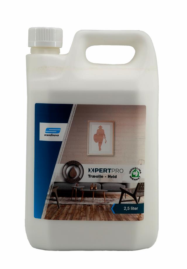 XpertPro Træolie Hvid 2,5 L