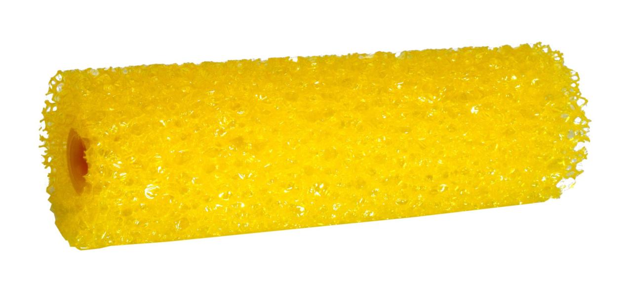 Grov skumradiatorrulle, lige ender - 10 cm bred