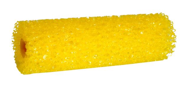 Grov skumradiatorrulle, lige ender - 10 cm bred