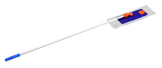 Gulvmopsæt med mikrofiberklud og skaft