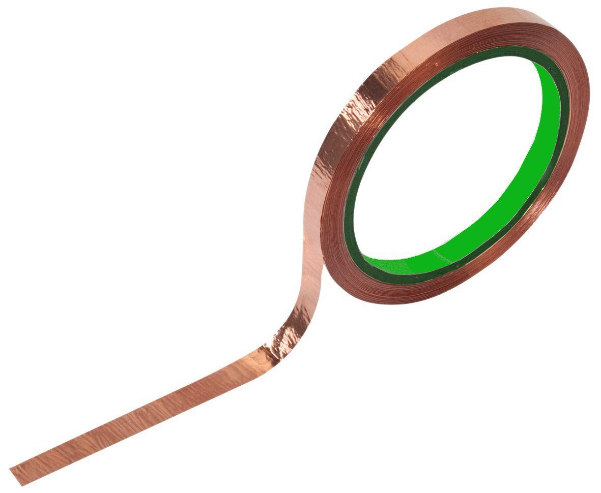 Kobbertape ledende klæb 25 m