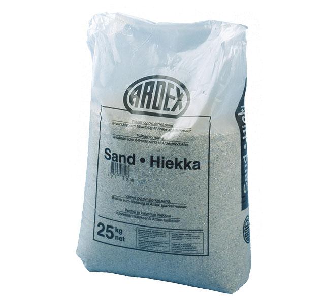 Ardex Sand ovntørret 0,4-0,8 mm Fin - 25 kg