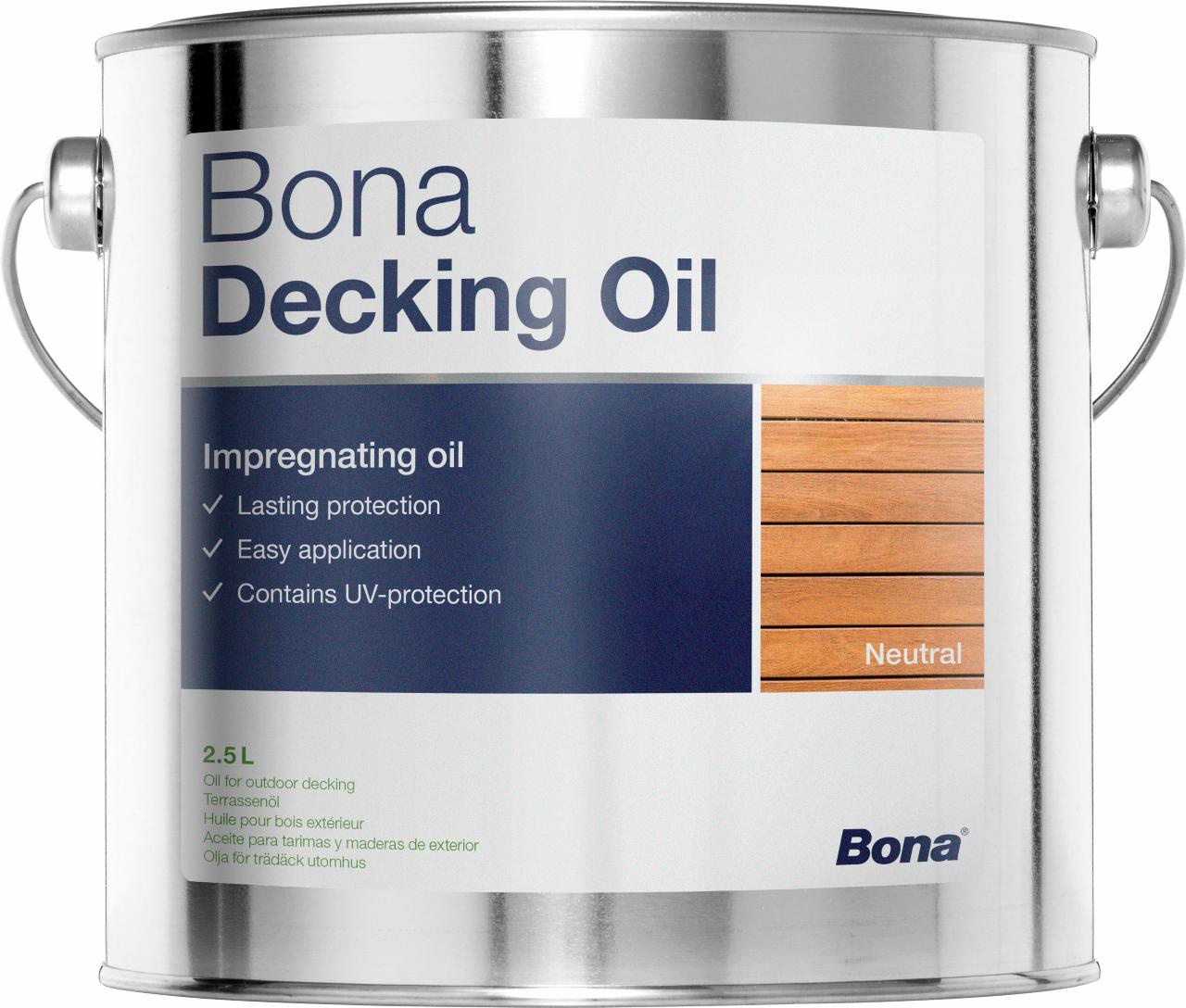 Bona Decking Oil Grey 2,5 L